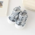 thumbnail image 4 of Wancir Baby First-Walking Shoes 1-4 Years Kid Shoes Trainers Toddler Infant Boys Girls Soft Sole Non Slip Cotton Canvas Mesh Breathable Lightweight, 4 of 4