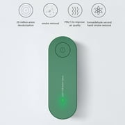 New Portable Negative Ion Air Purifier Deodorization Dust Removal