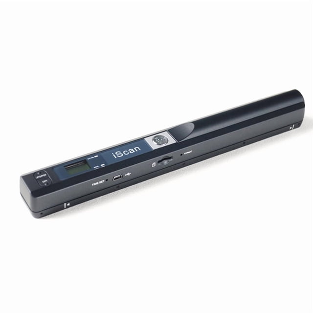 Escáner Portátil de 900 DPI para Documentos A4. Pantalla LCD Compatible con Formatos JPG/PDF. Ideal Libros e Imágenes.