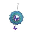 thumbnail image 4 of Molinillo de viento de metal con forma de mariposa, escultura de viento para exteriores, adorno decorativo para jardín para abuela, 4 of 7