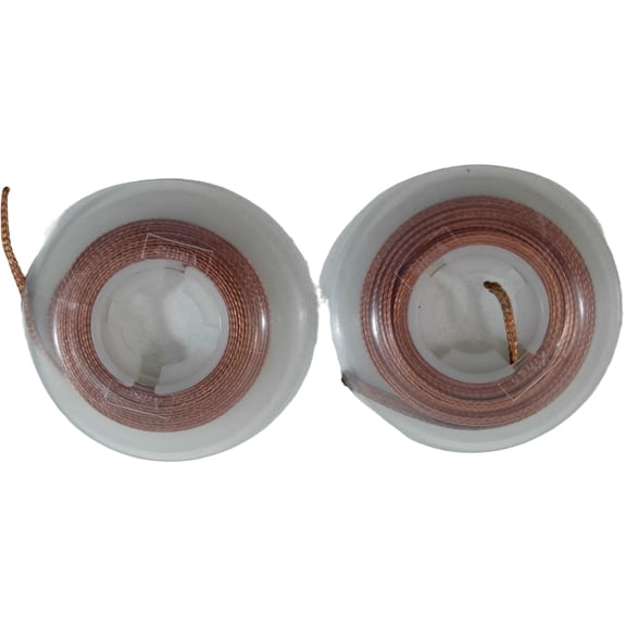 Lot of 2 Workman 33-406 Solder Wick Vacuumized Wick .10" W x 5.5' L