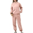 thumbnail image 2 of UVN Tracksuit for Women Hoodie 2 Piece Set Sweatsuit Casual Sweatshirt Sweatpant Jogging Outfit with Pockets, 2 of 6