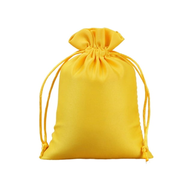 Minnieouse Bolsa con cordón Vintage collar pendientes joyería embalaje bolsa de almacenamiento portátil joyería Festival regalos bolsillo Ropa, zapatos y accesorios Miscelánea Amarillo Minnieouse AP017991-02