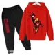 thumbnail image 4 of Conjunto de sudadera con capucha para niños de Iron Man de Los Vengadores, suéter de manga larga con capucha para otoño e invierno para niños y niñas de Marvel Cartoon 2024, 4 of 4