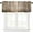 Barn Door-19, variant on Rustic Gray Barn Door Valance Curtain Farmhouse Vintage Wooden Western Farm Country Retro Rod Pocket Valance Window Treatments 1 Panel Short Curtains for Kitchen Bedroom 54 x 18 in