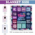 thumbnail image 5 of Best Friend Blanket, Best Friend Birthday Gifts for Women, Friendship Gifts for Women Friend, Gifts for Best Friend Women Christmas, Bestie Birthday Gifts for Women Throw Blanket 60"X50", 5 of 5