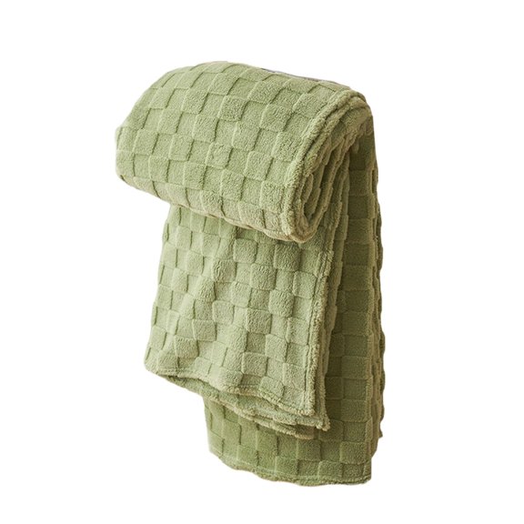 Thermal Bed Blanket, Soft Breathable Blanket, Machine Washable All Season Cozy Blanket, Lightweight Reversible Polyester Cover In Multiple Colors