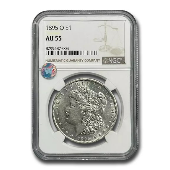 1895-O Morgan Dollar AU-55 NGC