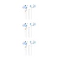 thumbnail image 4 of Inteprter Auricular con cable In-Ear Cancelación de ruido Auriculares de reproducción de música portátiles Azul Type1 NO1, 4 of 6