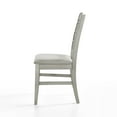 thumbnail image 3 of New Classic Furniture Pascal Ladderback Dining Chairs (Set Of 2) - Driftwood Gray, 3 of 8