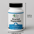 thumbnail image 2 of Reacted Magnesium (60 count) by Ortho Molecular Products, 2 of 5