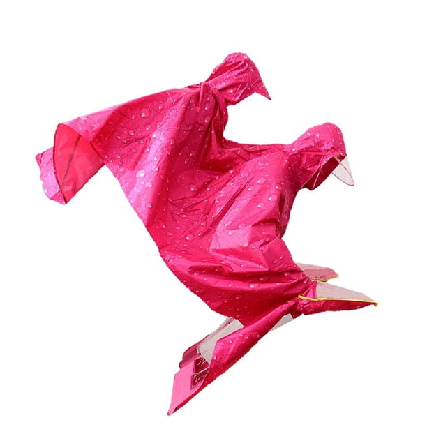 Lluvia / Impermeable Movilidad Scooter Motocicleta Doble Capa / Impermeable / - Rosado Macarena Impermeable para motocicleta doble