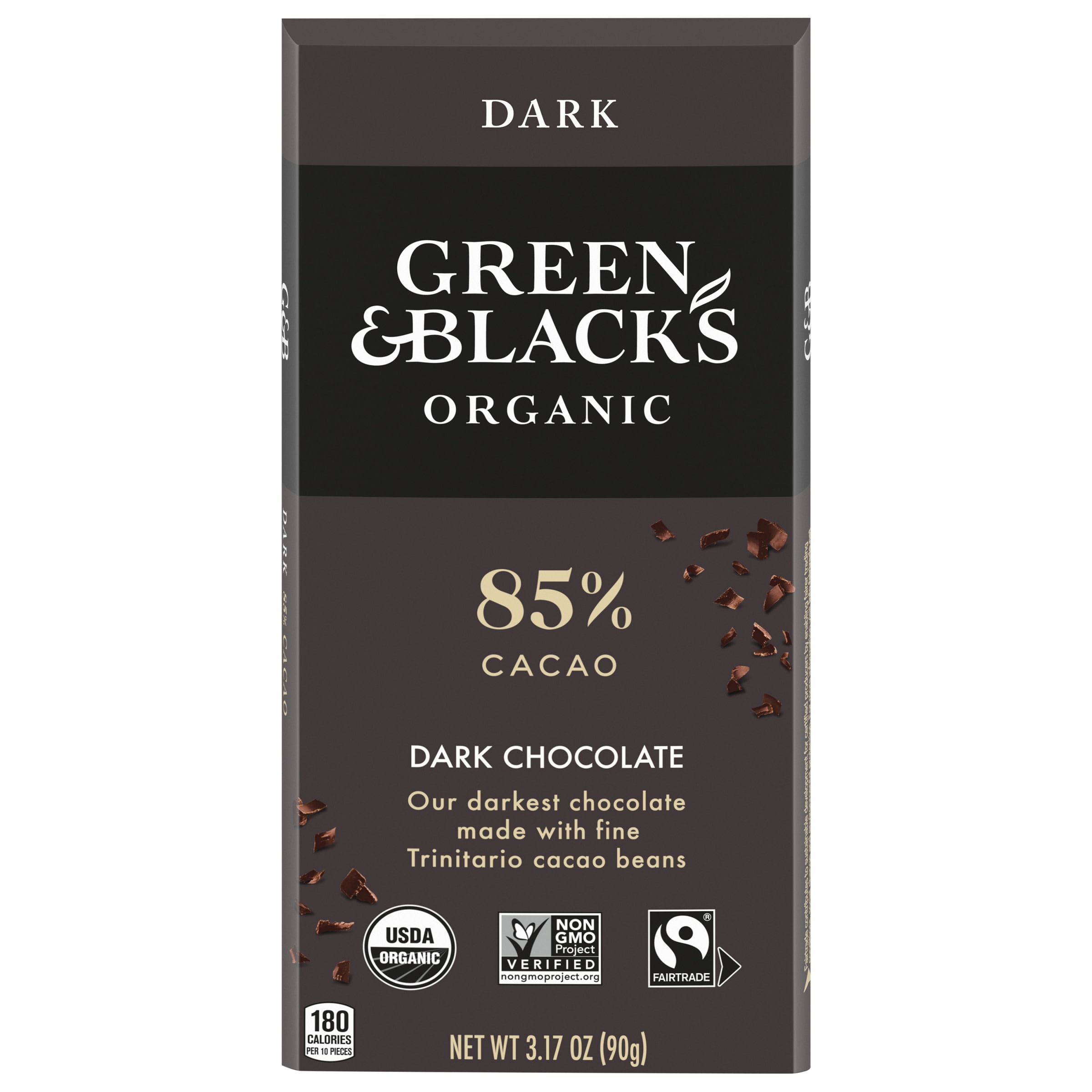 Green Black's Organic Milk Chocolate Almond 90G, 51% OFF