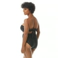 thumbnail image 3 of Coco Reef BLACK Convertible Printed Underwire Bikini Swim Top, US 32DD/34DD, 3 of 3