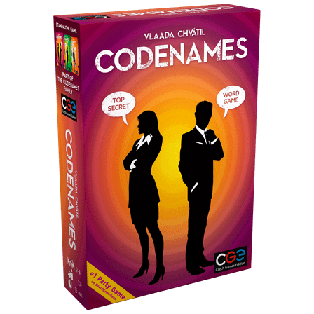 CGE Czech Games Edition Codenames CGE Board Game Secret Agent Deduction Game for 4  Players