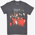 thumbnail image 2 of Slipknot Men's Official Merchandise Group Photo Black Vintage Wash Tee T-Shirt (X-Small, Black Vintage Wash), 2 of 3