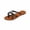 Black, variant on Women's Flat Sandals Strappy Dressy Ankle Strap Casual Summer Thong Sandals for Beach Black 9