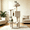 Beige, variant on 44-Inch Cat Tree, Beige Cat Tower with Sisal Scratching Post, Multi-Level Plush Pet' Toy Tree with Climbing Ladder