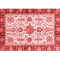 thumbnail image 1 of Ahgly Company Machine Washable Indoor Rectangle Oriental Red Traditional Area Rugs, 4' x 6', 1 of 4