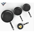 thumbnail image 1 of Miangastore Shrimp Pan Made Of Stainless Steel For Daily Cooking Single Users 1Pack, 1 of 8