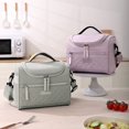 thumbnail image 2 of PRIYAL Insulated Cooler Lunch Bag (Men/Women) - Insulated Lunch Bag Leak-Proof Lunch Box, Reusable for Work Office Picnic Beach- Freezable Lunch Cooler, Adjustable Shoulder Strap, 2 of 9