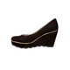 thumbnail image 3 of ZAPATILLAS TACONES CUÑA PLATAFORMA VESTIR LEON MUJER DAMA NEGRO GAMUZA 8807 LEON 8807, 3 of 3
