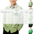 thumbnail image 7 of talentlend St. Patrick's Day Shirts for Boys Button down Long Sleeve Casual Collared Dress Shirt Kids Formal Clothes, 7 of 7