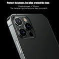 thumbnail image 3 of Phone Camera Cover Aluminum Alloy Phone Camera Lens Film Film Phone Camera Protector, Black, Replacement for iPhone 12 Pro, 3 of 9