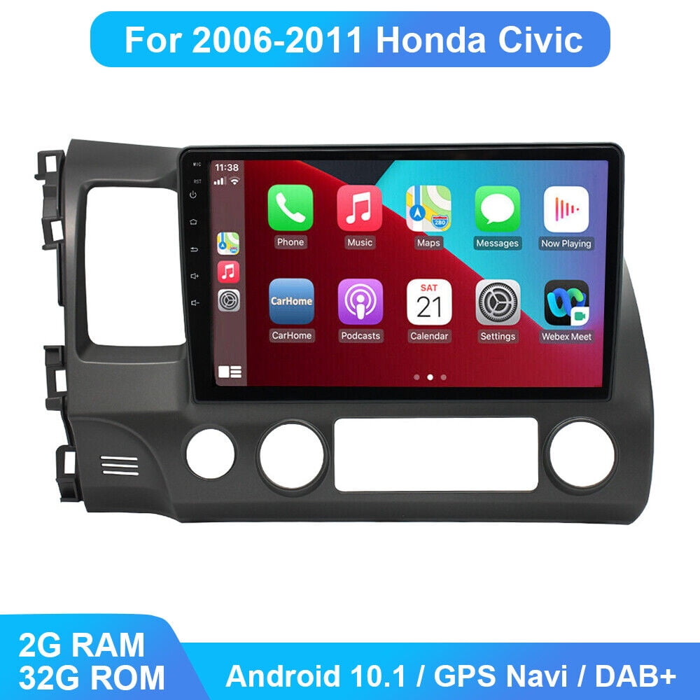 JahyShow Honda Civic 2006-2011 Car Radio - Android 10.1 GPS 