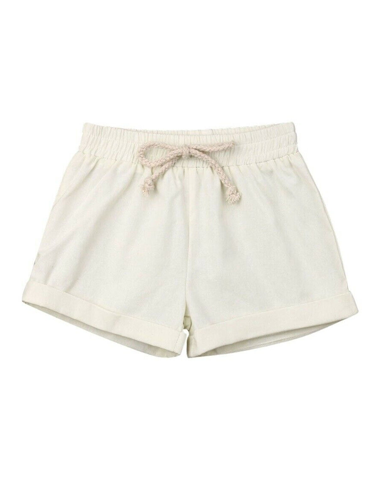 Kids Baby Boy Girl Casual Shorts Pants Toddler Infant Harem Jogger Trouser 3M-4Y 