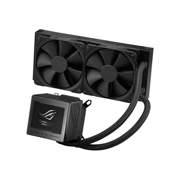 ASUS ROG RYUJIN III 240 - Processor liquid cooling system - Radiator Size: 240 mm - (for: AM4, LGA1200, LGA1700, AM5, LGA115x Socket) - copper - 120 mm