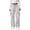 Light Gray #8, variant on Parachute Pants Women Baggy Straight Leg Drawstring Lightweight Cargo Pants Tall Y2k Utility Pant Streetwear Multi Pockets