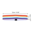 thumbnail image 4 of Unique Bargains Anti-Slip Headband Elastic Headband for Sport Assorted Color 1 Pc, 4 of 6