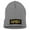 Gold/Heather Grey, variant on Top Headwear NASA Beanie - Men's Womens Long Winter Cuff Beanie Cap Gold Logo, Heather Grey