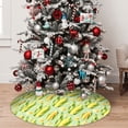 thumbnail image 5 of Yiaed Fresh Sweet Corn Print Christmas Tree Skirt , Tree SkirtsTree Mat for Christmas Winter Holiday Indoor Decorations-36", 5 of 7