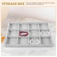 thumbnail image 5 of Quqiuxian Lint Rings Organizer Delicate Jewelries Holder Lint Necklace Case Earrings Storage Holder, 5 of 5