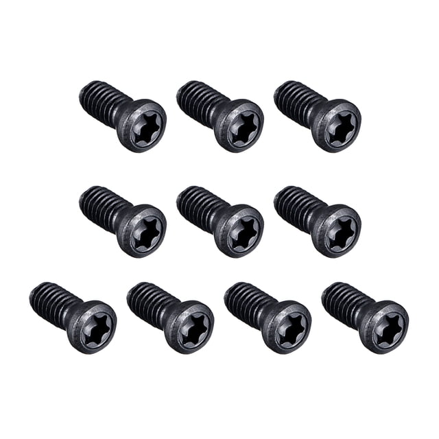 Tornillos Torx M4x10mm para reemplazar herramientas de torreta CNC con insertos de carburo 10pcs