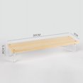 thumbnail image 3 of AFQH 1-5 Layers Wooden Ladder Rack Acrylic Multi-layer Ladder Display Rack, 3 of 8