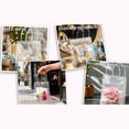 thumbnail image 4 of 1 Pack Large Clear Gift Bags with Handle, 8"X6"x3" Large Plastic Gift Bags Shopping Bag for Small Business Gifts Wedding Mother's Day Birthday Party Favors, 4 of 9