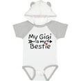 thumbnail image 3 of Inktastic My Gigi is My Bestie Boys or Girls Baby Bodysuit, 3 of 5