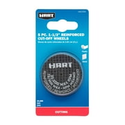HART 5-Piece 1-1/2" Reinforced Cut-off Wheels Rotary Accessory for Metal and Plastic