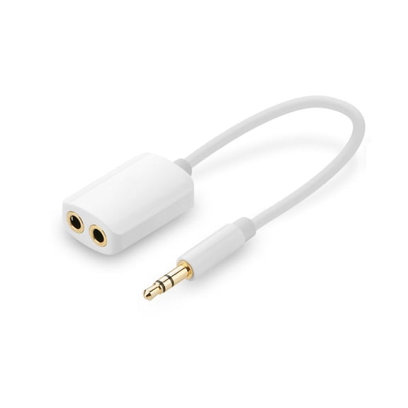 SF Cable Premium 3.5mm Male to 2 3.5mm Female Slim Stereo Cable