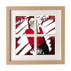 thumbnail image 1 of Chica inteligente figura Art Design Illustration Pantalla de escritorio de pared de marco 4 aperturas, 1 of 4
