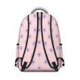 thumbnail image 3 of Pioneer Flower Floral Print Pattern Backpack for School, Cute School Bag with Adjustable Shoulder Straps and Padded Back, 15.3"x11"x7.1", 3 of 5