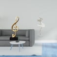 thumbnail image 2 of Escultura De Resina De Bailarina Armónica, Figura Creativa De Bailarina Musical, Adorno De Mesa Para Escritorio, Dormitorio, Chimenea, Oficina, Entrada, Regalo De Inauguración De La Casa, 2 of 8