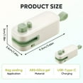 thumbnail image 3 of 2026 Mini Bag Sealer Sealing Machine, Sealing Device 2 in 1 Bag Sealer with Cutter and Magnet Kitchen Gadgets Vacuum Sealer for Keeping Food Fresh, 3 of 8