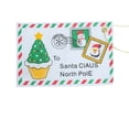thumbnail image 1 of Sobre bordado de letras de Papá Noel, tarjeta de fieltro, adorno de decoración navideña, decoración del hogar, 2 ~ 20 piezas, 1 of 4
