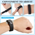 thumbnail image 3 of unbranded Smart Wristband Negro Con Termómetro Pantalla LED Y Vibración Recargable Para Deporte, 3 of 6