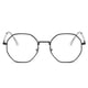 thumbnail image 2 of Gafas de sol octogonales con montura anti luz azul, lentes poligonales planas, gafas para miopía, gafas de estilo versátil para hombre, 2 of 5