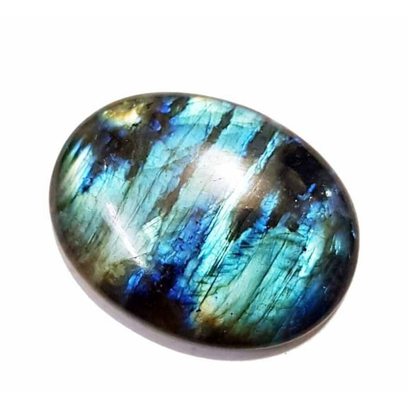60.35 Crt Labradorite Jewelry Cabochons Spectrolite Oval Loose Gemastone